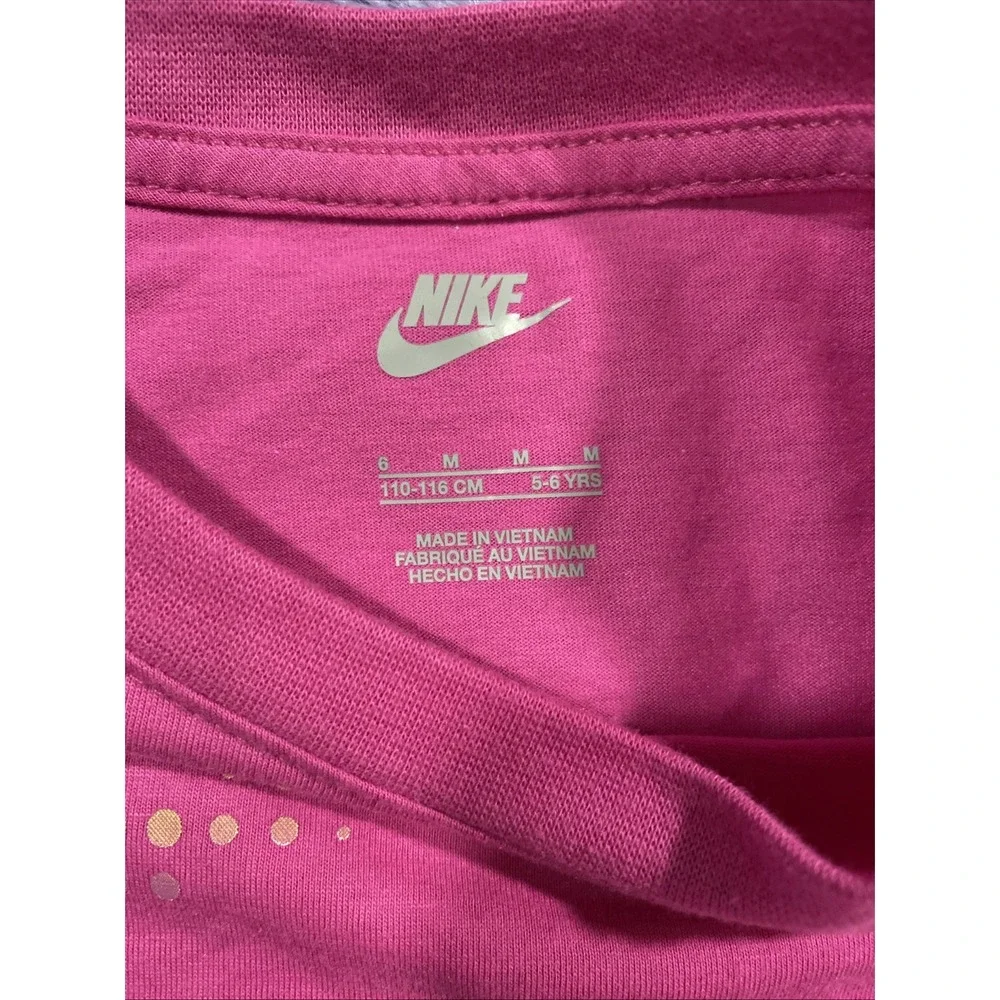 Nike Pre-School‎ Double Dot Swoosh Boxy Tee Size 6